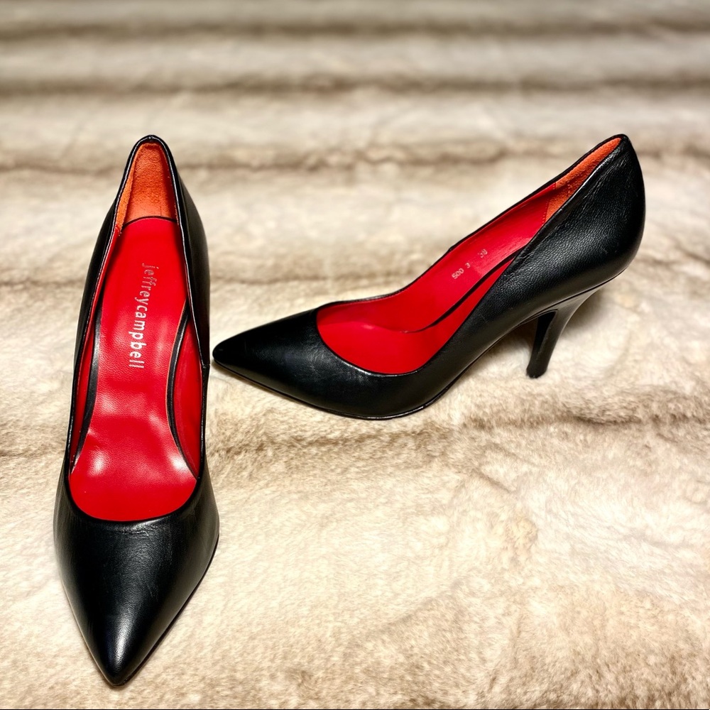 Jeffrey Campbell Classic Black Heels Shoes